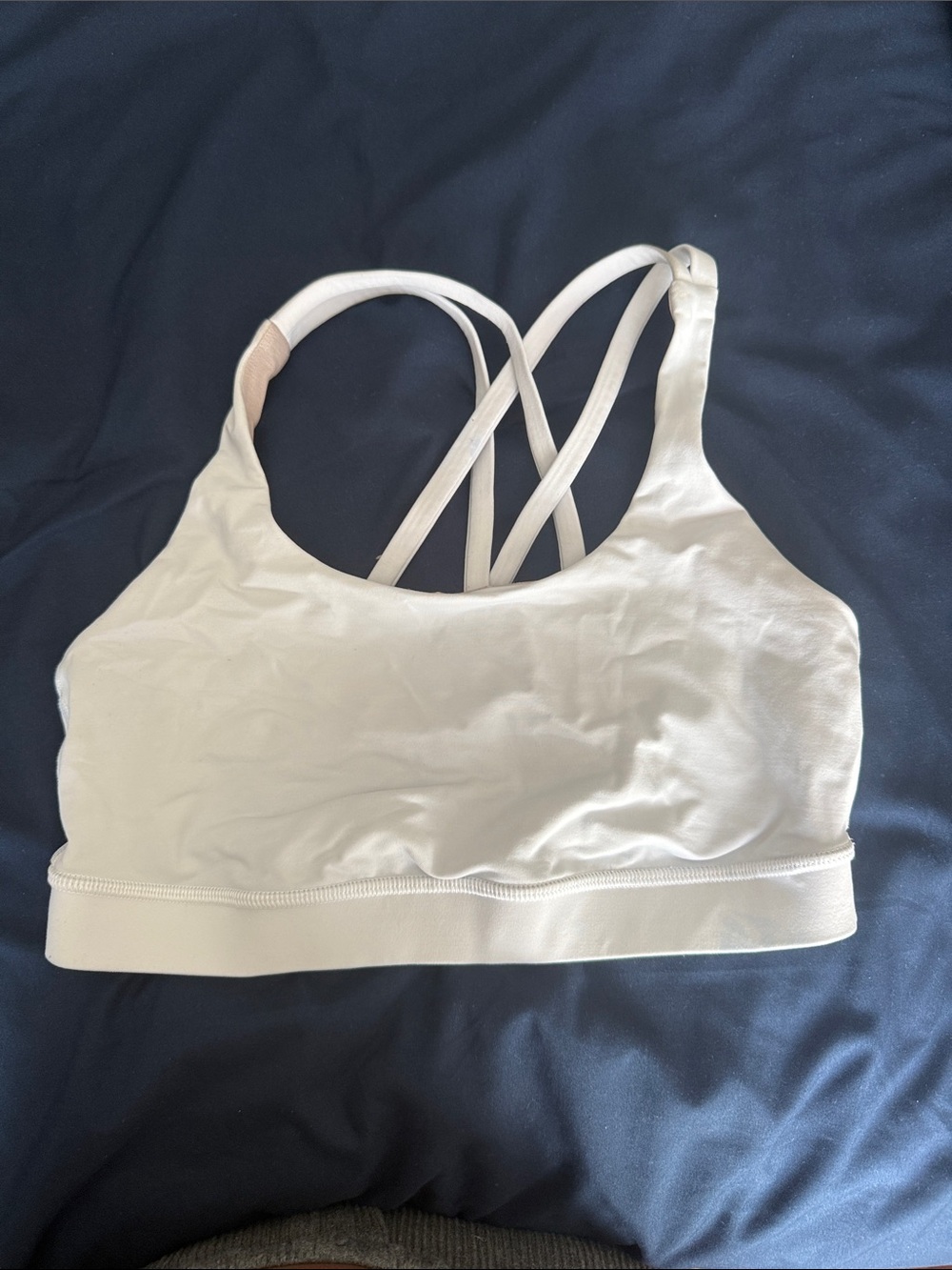 lululemon athletica Strappy Sports Bra - Cream